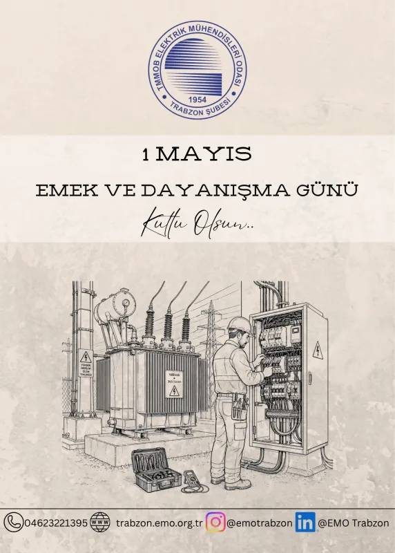 1 MAYIS EMEK VE DAYANIŞMA GÜNÜ KUTLU OLSUN..