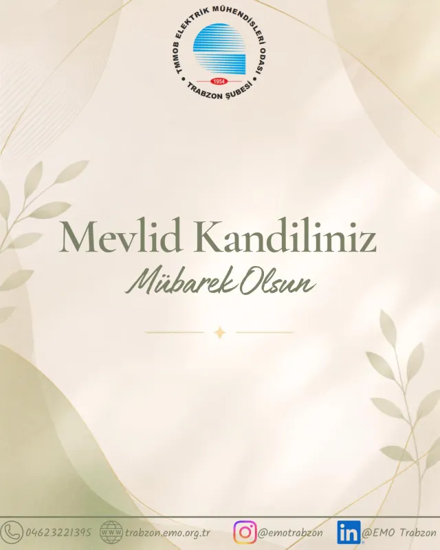 MEVLİD KANDİLİ KUTLU OLSUN.
