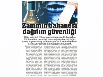 ZAMMIN BAHANESİ DAĞITIM GÜVENLİĞİ (KARAR GAZETESİ, 29.04.2026)