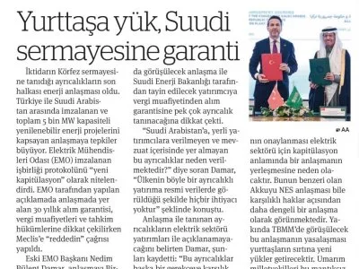 YURTTAŞA YÜK, SUUDİ SERMAYESİNE GARANTİ (BİRGÜN GAZETESİ, 14.05.2026)