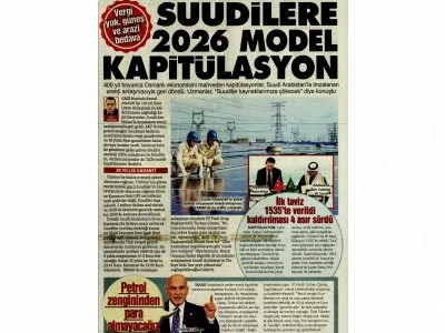 SUUDİLERE 2026 MODEL KAPİTÜLASYON (SÖZCÜ, 26.06.2026)