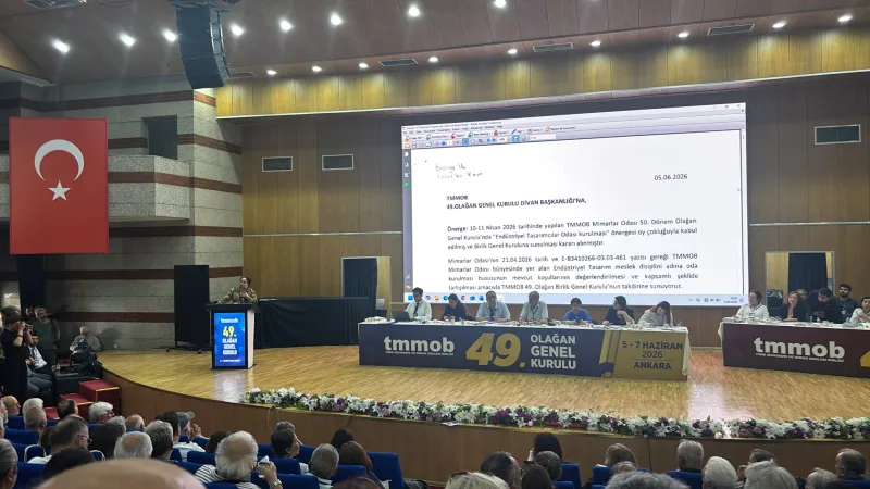 TMMOB 49. OLAĞAN GENEL KURULUNA KATILDIK.