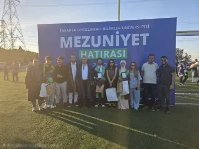 SAKARYA UYGULAMALI BİLİMLER ÜNİVERSİTESİ MEZUNİYET TÖRENİNE KATILDIK