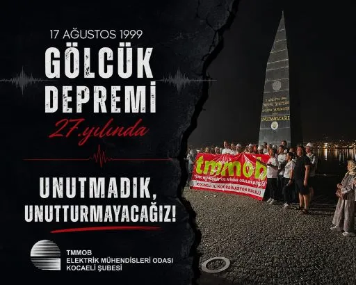 GÖLCÜK DEPREMİ 27. YILINDA | UNUTMADIK, UNUTTURMAYACAĞIZ!