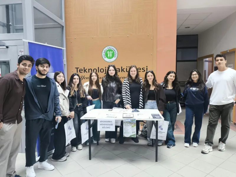 KOCAELİ ÜNİVERSİTESİ TEKNOLOJİ FAKÜLTESİNDE EMO-GENÇ STANDI AÇILDI
