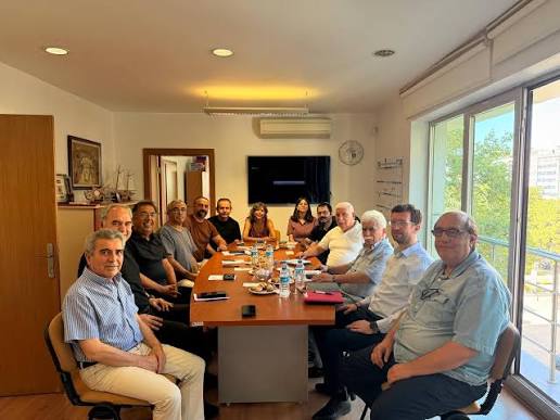 TMMOB YÖNETİM KURULU`NDAN ODAMIZA NEZAKET ZİYARETİ