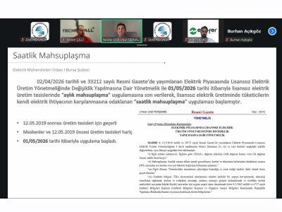 LİSANSSIZ ÜRETİMDE YENİ MEVZUAT VE MAHSUPLAŞMA WEBİNARI GERÇEKLEŞTİRİLDİ