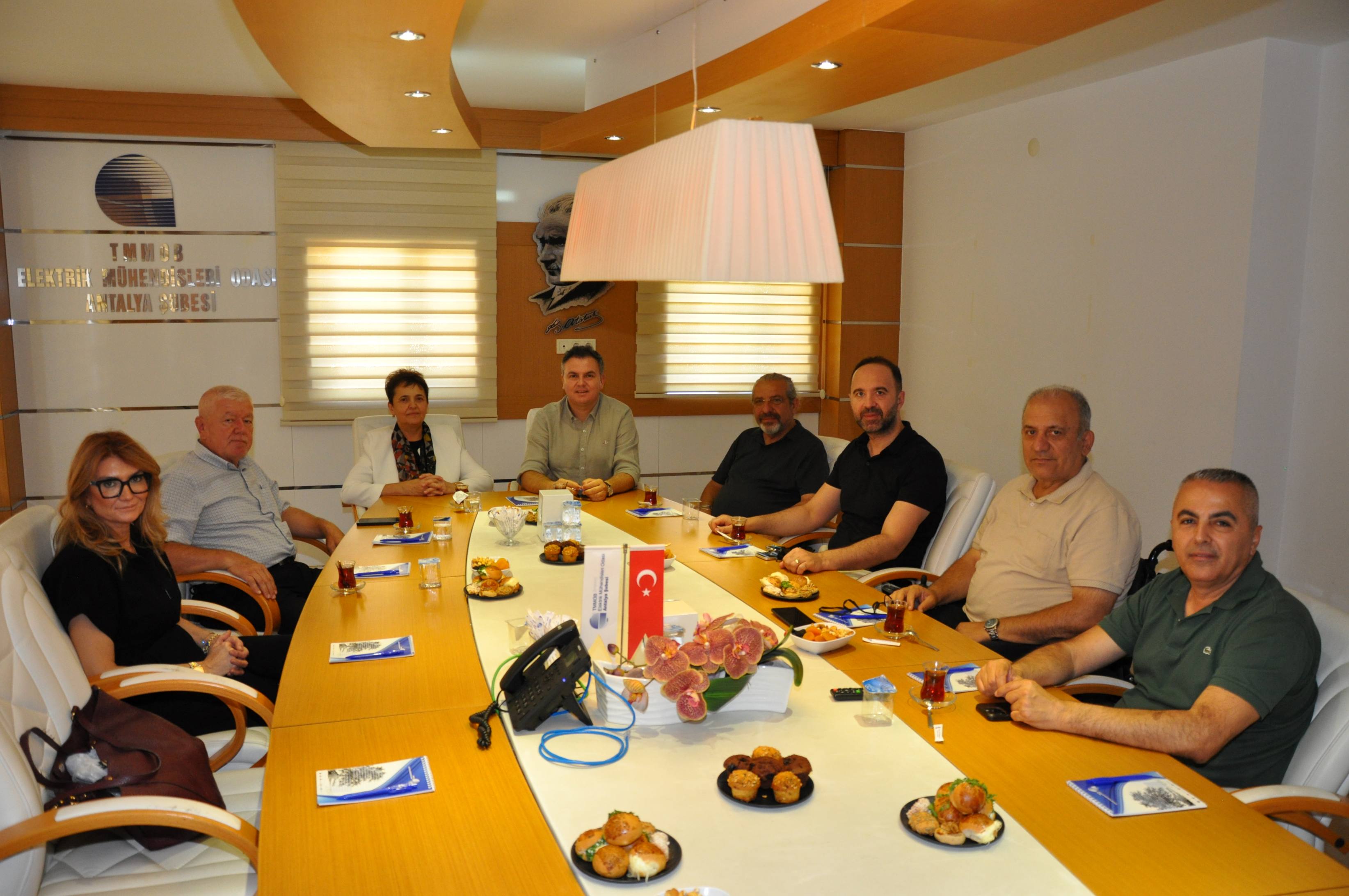 ANTALYA KENT KONSEYİ`NDEN ŞUBEMİZE ZİYARET