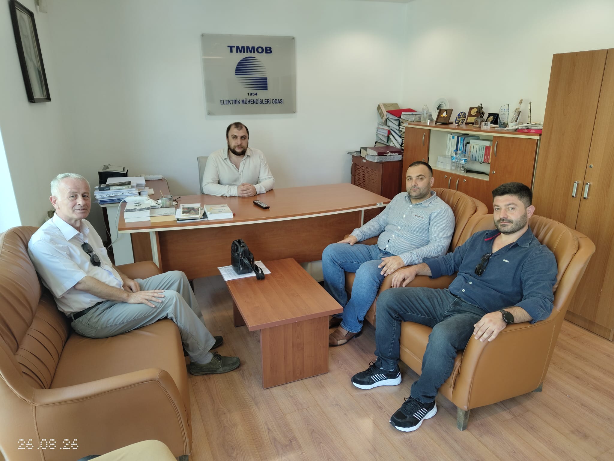 KDZ. EREĞLİ TEMSİLCİLİĞİMİZDEN EMO GENEL MERKEZE ZİYARET
