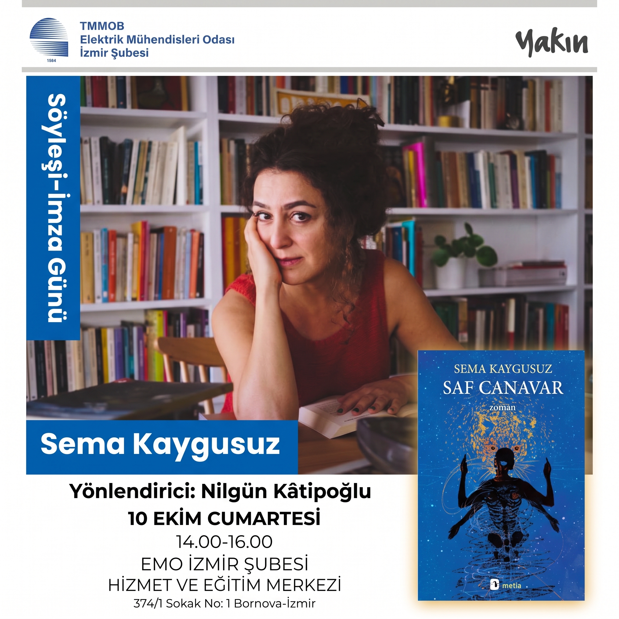 SÖYLEŞİ VE İMZA GÜNÜ: