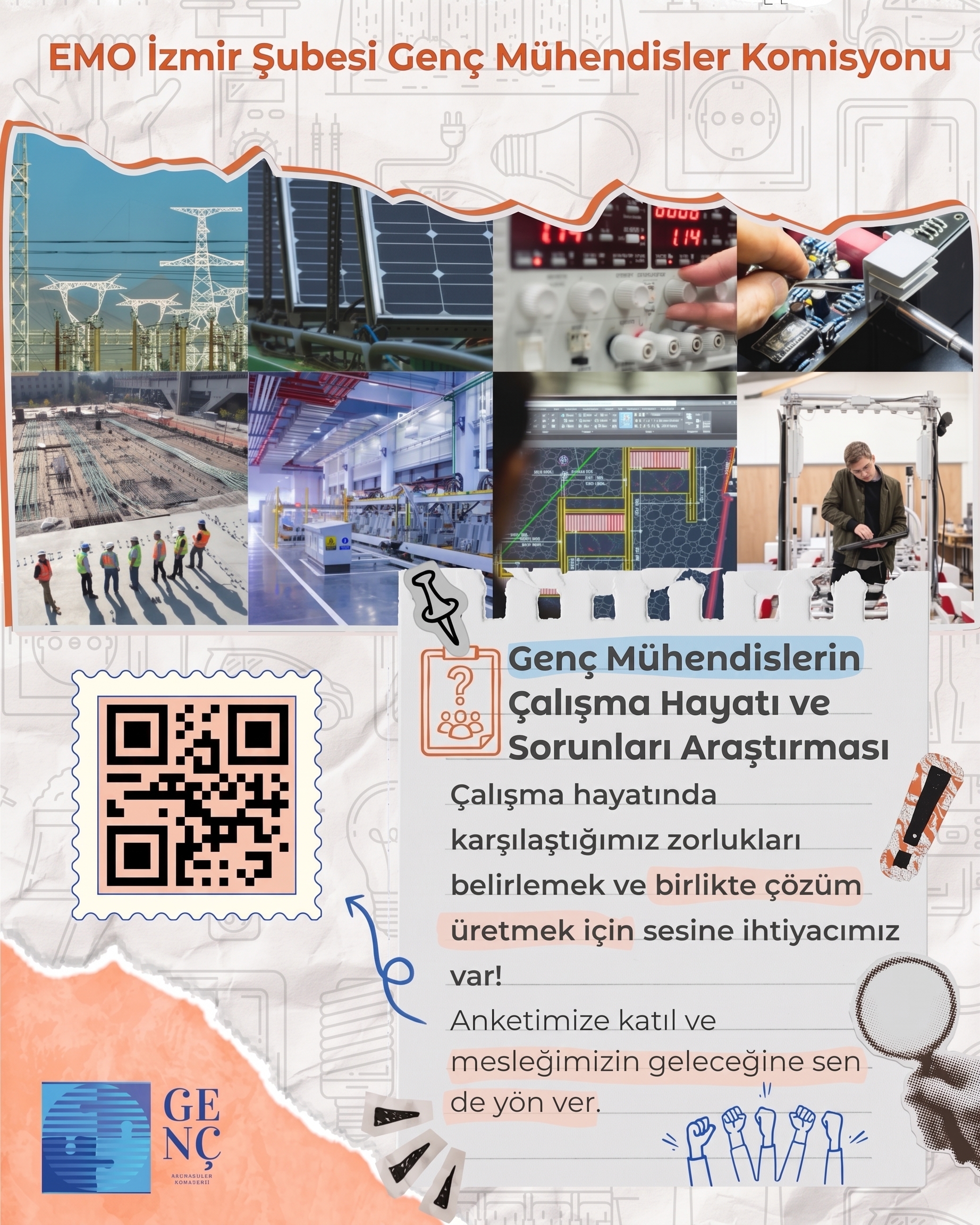 GENÇ MÜHENDİSLERİN ÇALIŞMA HAYATI VE SORUNLARI ARAŞTIRMASI