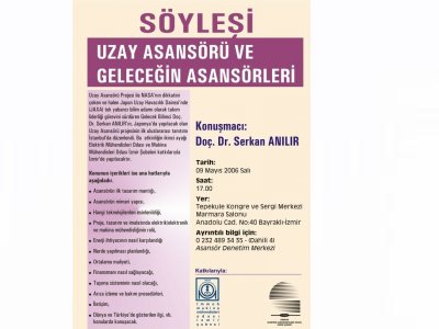 SÖYLEŞİ : UZAY ASANSÖRÜ VE GELECEĞİN ASANSÖRLERİ