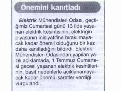 ÖNEMİNİ KANITLADI-04.07.2006 HABER EKSPRES
