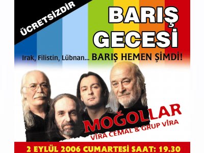 BARIŞ'IN SESİNİ YÜKSELTMEK İÇİN, BİRARAYA GELİYORUZ...