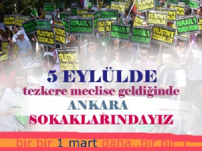 "LÜBNAN'A ASKER GÖNDERME TEZKERESİ"NE HAYIR DİYECEGİZ...