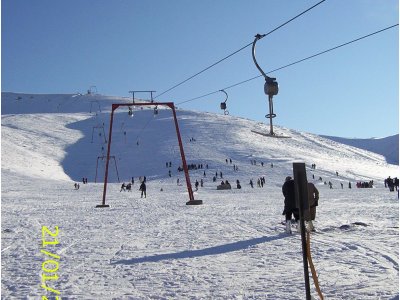 ELMADAĞ KAYAK MERKEZİ'NDE MANGAL KEYFİ