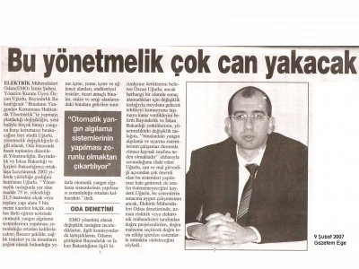 BU YÖNETMELİK ÇOK CAN YAKACAK-GAZETEM EGE