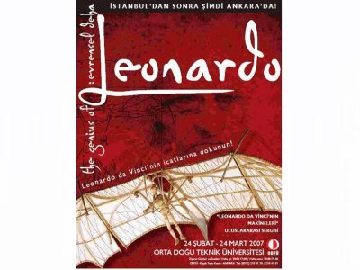 "LEONARDO DA VİNCİ'NİN MAKİNELERİ" ULUSLARARASI SERGİSİ