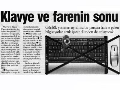 KLAVYE VE FARENİN SONU (YENİÇAĞ, 11.06.2007)