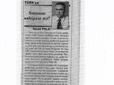 SAMSUN SAHİPSİZ Mİ?