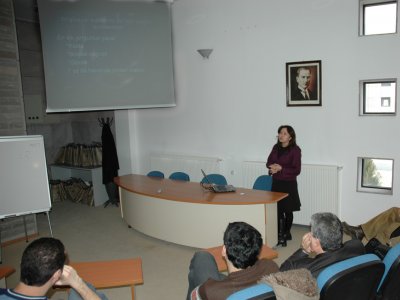 ODTÜ TEKNOKENT’TE ÜYELERİMİZE YÖNELİK MESLEK HASTALIKLARI SÖYLEŞİSİ YAPILDI