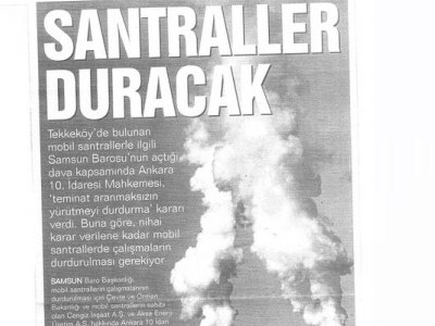 SANTRALLAR DURACAK