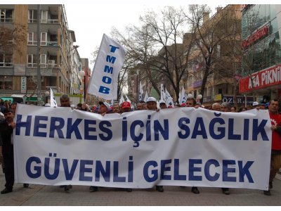 SSGSS'YE KARŞI 10 NİSAN'DA YİNE ALANLARDAYIZ