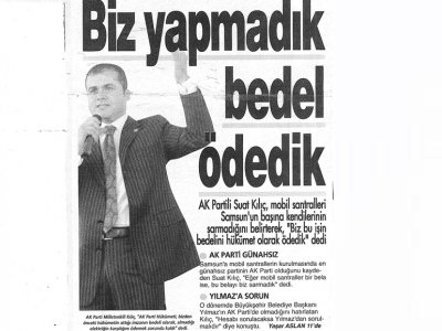 BİZ YAPMADIK BEDEL ÖDEDİK