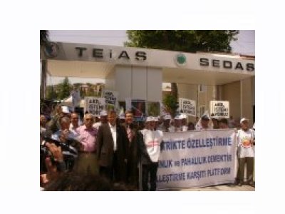 SAKARYA DAĞITIM ÖZELLEŞTİRMESİNE KARŞI MUHALEFET ÖRGÜTLENDİ