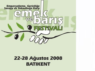 BATIKENTTE EMEK VE BARIŞ FESTİVALİ DÜZENLENİYOR