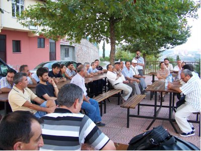 İZGAZIN ÖZELLEŞTİRİLMESİNE KARŞI ÖKP TAVŞANTEPE HALK TOPLANTISI