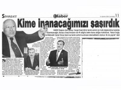 KİME İNANACAĞIMIZI ŞAŞIRDIK