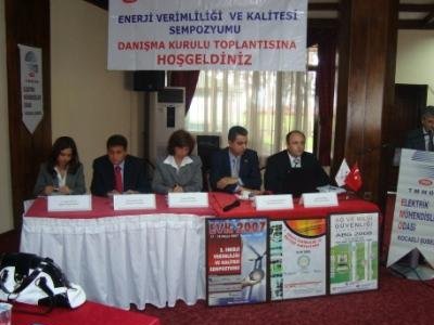 3. ENERJİ VERİMLİLİĞİ VE KALİTESİ SEMPOZYUMU 1. DANIŞMA KURULU TOPLANTISI SEKA PARK OTEL DE GERÇEKLEŞTİRİLDİ.