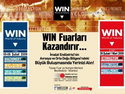 WİN09 FUARINA GİDİYORUZ