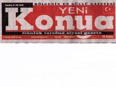 ELEKTRİK ENERJİSİ GÜVENLİĞİ TEHLİKEDE (YENİ KONYA GAZETESİ, 6.02.2009)