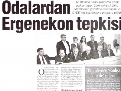 ODALARDAN ERGONOKON TEPKİSİ (KÖRFEZ-17.04.2009)