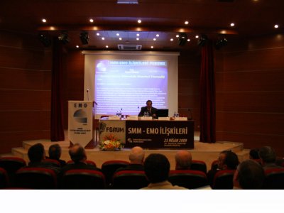 SMM  EMO İLİŞKİLERİ FORUMU YAPILDI