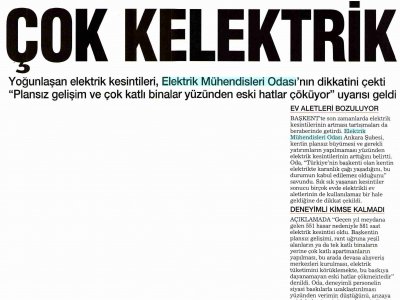 ÇOK KELEKTRİK (HABERTÜRK, 3.6.2009)