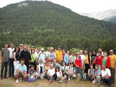 ARAS ŞELALESİNE YÜRÜYÜŞ YAPILDI