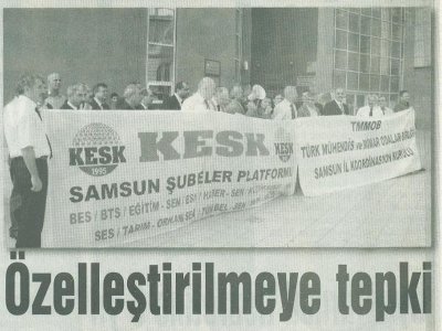 YEDAŞ'IN ÖZELLEŞTİRİLMESİ YIKIMDIR, PEŞKEŞTİR