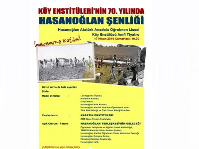 KÖY ENSTİTÜSÜ ŞENLİKLERİ YAPILIYOR