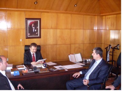 BÜYÜKŞEHİR BELEDİYESİ FEN İŞLERİ ENERJİ MÜDÜRLÜĞÜ ZİYARETİ