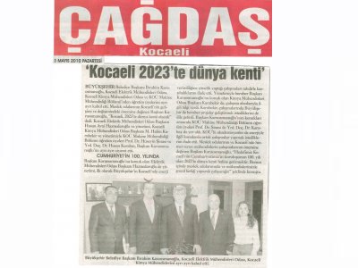 'KOCAELİ 2023'TE DÜNYA KENTİ'