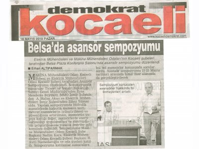 BELSA'DA ASANSÖR SEMPOZYUMU