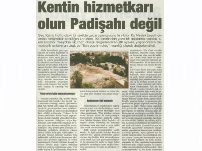 24.06.2010 - HOROZ / KENTİN HİZMETKARI OLUN PADİŞAHI DEĞİL