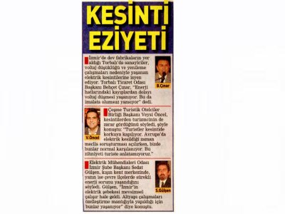 KESİNTİ EZİYETİ-29.07.2010 POSTA EGE