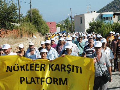 NÜKLEER SANTRAL KARŞITI MİTİNG AKKUYU'DA GERÇEKLEŞTİRİLDİ.