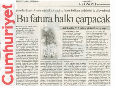 BU FATURA HALKI ÇARPACAK