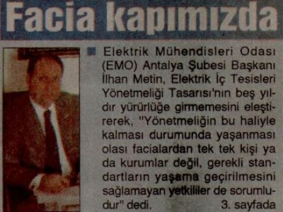 FACİA KAPIMIZDA (GERÇEK AKDENİZ-12.10.2010)