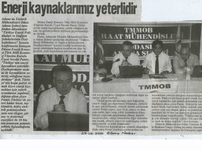 ENERJİ KAYNAKLARIMIZ YETERLİDİR